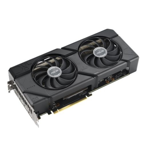 Picture of Asus DUAL RX7700 XT OC, PCIe4, 12GB DDR6, HDMI, 3 DP, 2599MHz Clock, Overclocked