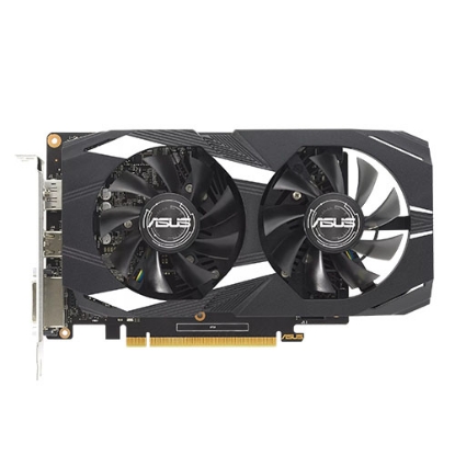 Picture of Asus GTX1650 DUAL V2 OC, 4GB DDR5, DVI, HDMI, DP, 1650MHz Clock, Overclocked