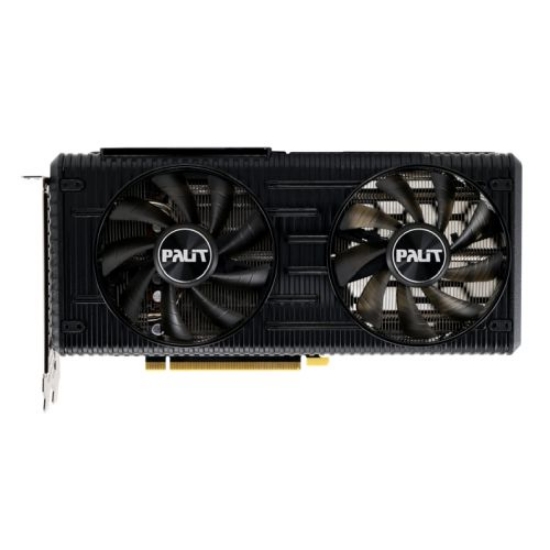 Picture of Palit Dual RTX3060 OC, PCIe4, 12GB DDR6, 1 HDMI, 3 DP, 1837MHz Clock, RGB Lighting, Overclocked