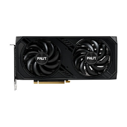 Picture of Palit RTX4070 DUAL OC, PCIe4, 12GB DDR6X, HDMI, 3 DP, 2550MHz Clock, Overclocked, RGB Lighting