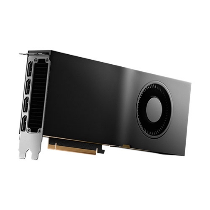 Picture of PNY RTX5000 Ada Lovelace Professional Graphics Card, 32GB DDR6, 4 DP (HDMI adapter), 12800 CUDA Cores, Dual-Slot, Retail