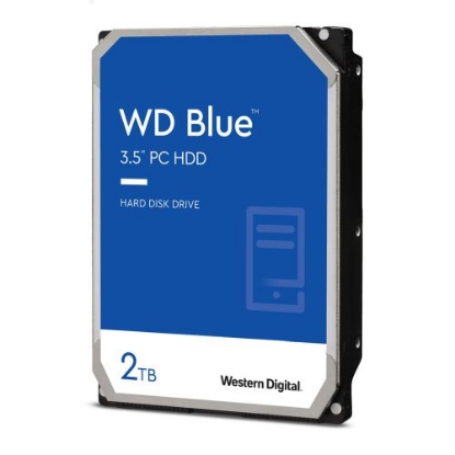 Picture of WD 3.5", 2TB, SATA3, Blue Series Hard Drive, 7200RPM, 256MB Cache, OEM