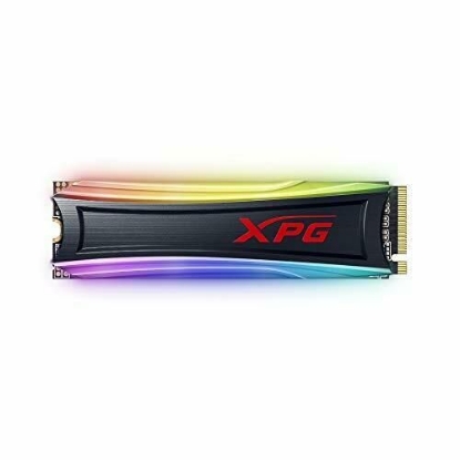 Picture of ADATA 512GB XPG Spectrix S40G RGB M.2 NVMe SSD, M.2 2280, PCIe 3.0, 3D TLC NAND, R/W 3500/1900 MB/s, 300K/240K