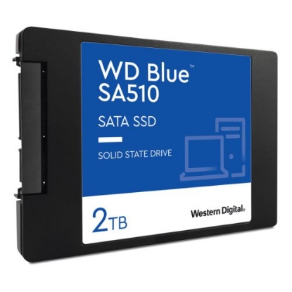 Picture of WD 2TB Blue SA510 G3 SSD, 2.5", SATA3, R/W 560/520 MB/s, 87K/83K IOPS, 7mm