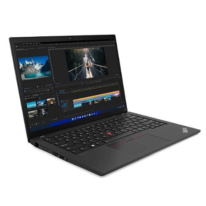 Picture of Lenovo ThinkPad T14 Gen3 Laptop, 14" FHD IPS, i5-1235U, 8GB, 256GB SSD, 1080p Webcam, Backlit KB, USB4, Windows 11 Pro