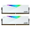 Picture of ADATA XPG Lancer RGB 32GB Kit (2 x 16GB), DDR5, 6400MHz (PC5-51200), CL32, 1.4V, ECC, XMP 3.0, PMIC, DIMM Memory, White