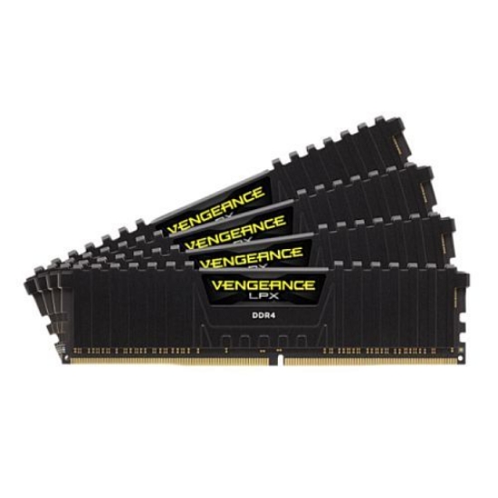 Picture of Corsair Vengeance LPX 128GB Kit (4 x 32GB), DDR4, 3200MHz (PC4-25600), CL16, XMP 2.0, DIMM Memory