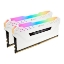 Show details for Corsair Vengeance RGB Pro 16GB Kit (2 x 8GB), DDR4, 3200MHz (PC4-25600), CL16, XMP 2.0, White Picture of Corsair Vengeance RGB Pro 16GB Kit (2 x 8GB), DDR4, 3200MHz (PC4-25600), CL16, XMP 2.0, White