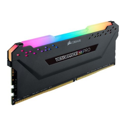 Picture of Corsair Vengeance RGB Pro 16GB, DDR4, 3600MHz (PC4-28800), CL18, Ryzen Optimised, DIMM Memory