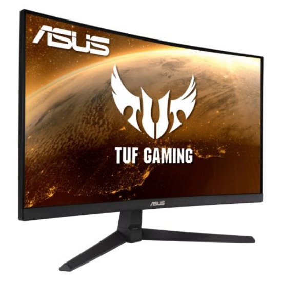 Picture of Asus 23.8" TUF Gaming Curved Monitor (VG24VQ1B), 1920 x 1080, 1ms, 165Hz, ELMB, FreeSync Premium, VESA