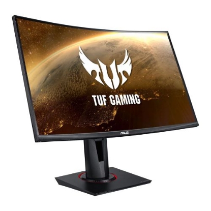 Picture of Asus 27" TUF Curved Gaming Monitor (VG27VQ), 1920 x 1080, 1ms, DVI, HDMI, DP, 165Hz, Freesync Premium, VESA