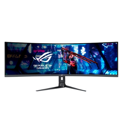 Picture of Asus 49" ROG STRIX Double QHD Super Ultra-wide Curved Gaming Monitor (XG49WCR), 5120 x 1440, 165Hz OC, sRGB, Smart KVM, DisplayWidget, RJ-45, VESA