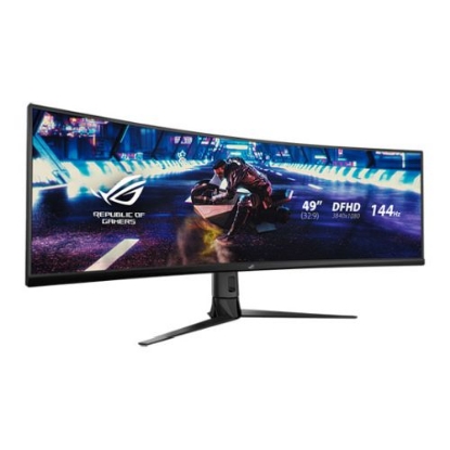 Picture of Asus 49" Super Ultra-Wide Gaming Monitor (XG49VQ), 3840 x 1080, 4ms, 2 HDMI, DP, Speakers, VESA