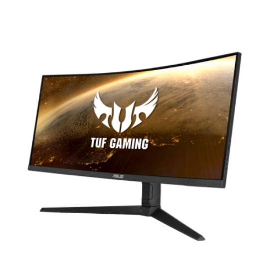 Picture of Asus TUF Gaming 34" WQHD Ultra-wide Curved Gaming Monitor (VG34VQL1B), 3440 x 1440, 1ms, 2 HDMI, 2 DP, USB, 165Hz, VESA