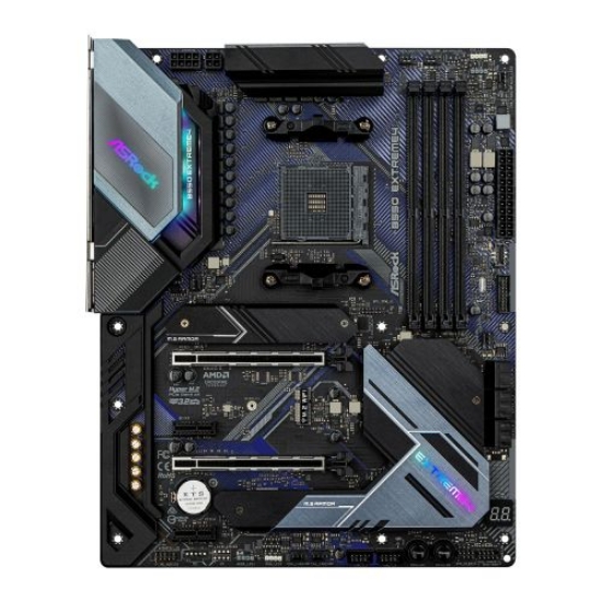 Picture of Asrock B550 EXTREME4, AMD B550, AM4, ATX, 4 DDR4, HDMI, XFire, 2.5GB LAN, PCIe4, RGB Lighting, M.2