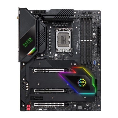 Picture of Asrock Z690 TAICHI RAZER Edition, Intel Z690, 1700, ATX, 4 DDR5, HDMI, 2 Thunderbolt, Wi-Fi, 2.5G LAN, PCIe5, Razer Chroma RGB, 3x M.2