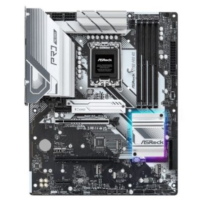 Picture of Asrock Z790 PRO RS, Intel Z790, 1700, ATX, 4 DDR5, HDMI, DP, eDP, 2.5G LAN, PCIe5, RGB, 4x M.2