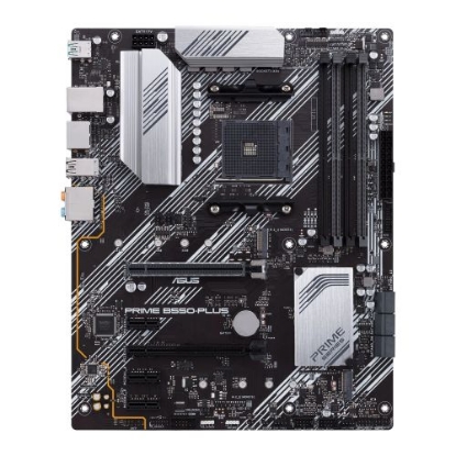 Picture of Asus PRIME B550-PLUS, AMD B550, AM4, ATX, 4 DDR4, HDMI, DP, XFire, PCIe4, M.2