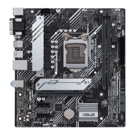 Picture of Asus PRIME H510M-A, Intel H510, 1200, Micro ATX, 2 DDR4, VGA, HDMI, DP, M.2