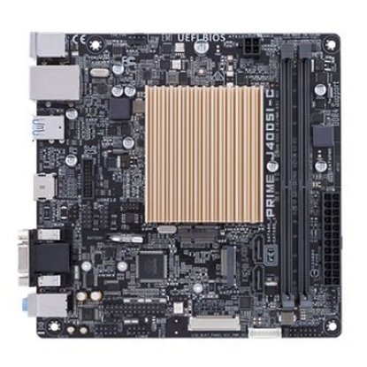 Picture of Asus PRIME J4005I-C, Integrated Intel Dual-Core J4005, Thin Mini ITX, 2 DDR4, VGA, HDMI, Serial Port, M.2