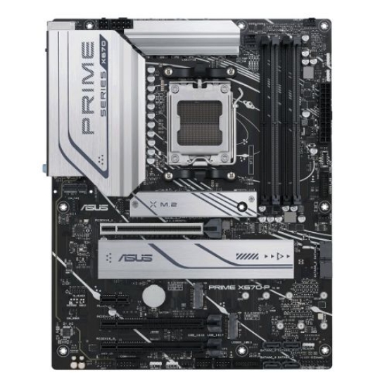 Picture of Asus PRIME X670-P, AMD X670, AM5, ATX, 4 DDR5, HDMI, DP, 2.5G LAN, PCIe4, 3x M.2