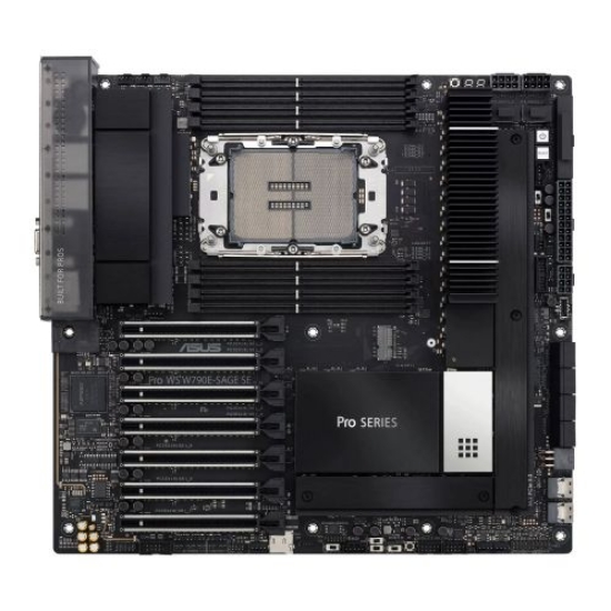 Picture of Asus PRO WS W790E-SAGE SE, Workstation, Intel W790, LGA4677, EEB, 8 DDR5, Dual 10G LAN,  IPMI Remote Management, SlimSAS, PCIe5, 3x M.2