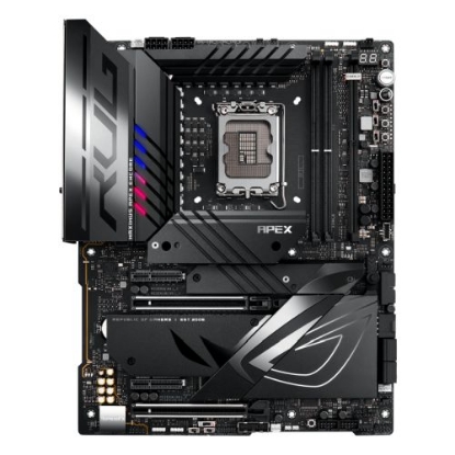 Picture of Asus ROG MAXIMUS Z790 APEX ENCORE, Intel Z790, 1700, ATX, 2 DDR5, Wi-Fi 7, 2.5G LAN, PCIe5, Memory Fan Kit, RGB, 5x M.2