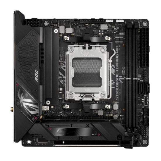 Picture of Asus ROG STRIX B650E-I GAMING WIFI, AMD B650, AM5, Mini ITX, 2 DDR5, HDMI, DP Alt Mode, Wi-Fi 6E, 2.5G LAN, PCIe5, 2x M.2