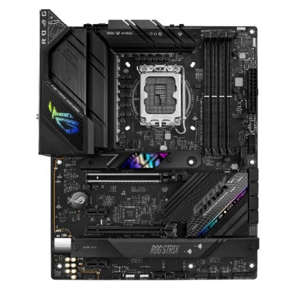 Picture of Asus ROG STRIX B760-F GAMING WIFI, Intel B760, 1700, ATX, 4 DDR5, HDMI, DP, Wi-Fi 6E, 2.5G LAN, PCIe5, 3x M.2, RGB