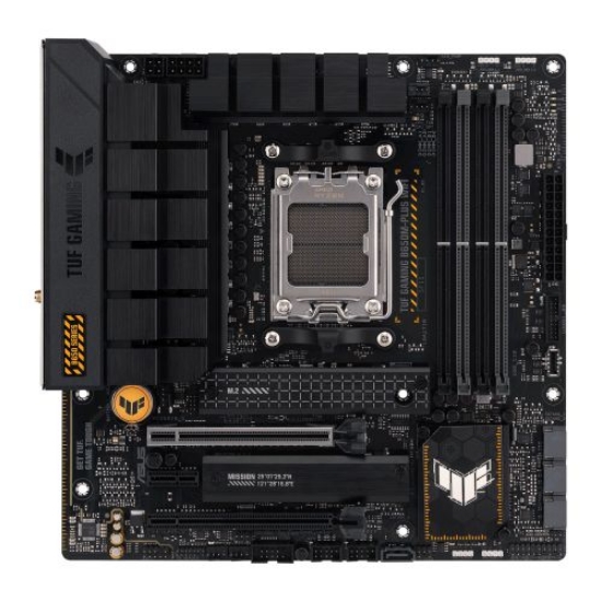 Picture of Asus TUF GAMING B650M-PLUS WIFI, AMD B650, AM5, Micro ATX, 4 DDR5, HDMI, DP, Wi-Fi 6, 2.5G LAN, PCIe4, 2x M.2