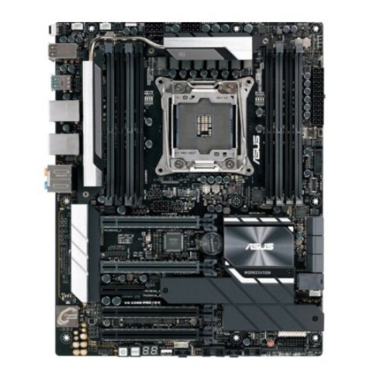 Picture of Asus X299-WS PRO/SE, Workstation, Intel X299, 2066, ATX, DDR4, U.2, Dual LAN, Embedded iKVM Module, M.2