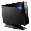 Picture of Asus TurboDrive (BW-16D1H-U PRO) External Ultra-Fast 16X Blu-Ray Writer w/ Stand, USB 3.1 Gen1 Type-A, M-DISC Support