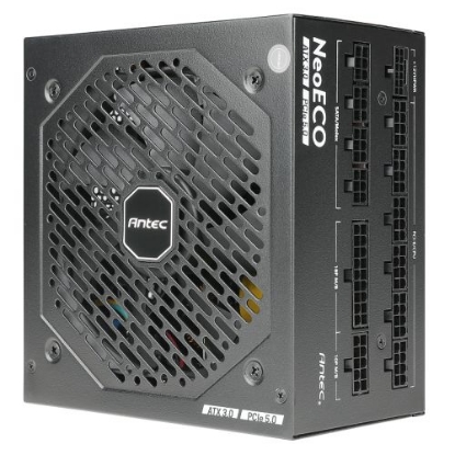 Picture of Antec 1000W NeoECO NE1000GM PSU, Fully Modular, FDM Fan, 80+ Gold, ATX 3.0, PCIe 5.0, Zero RPM Manager, Compact Design