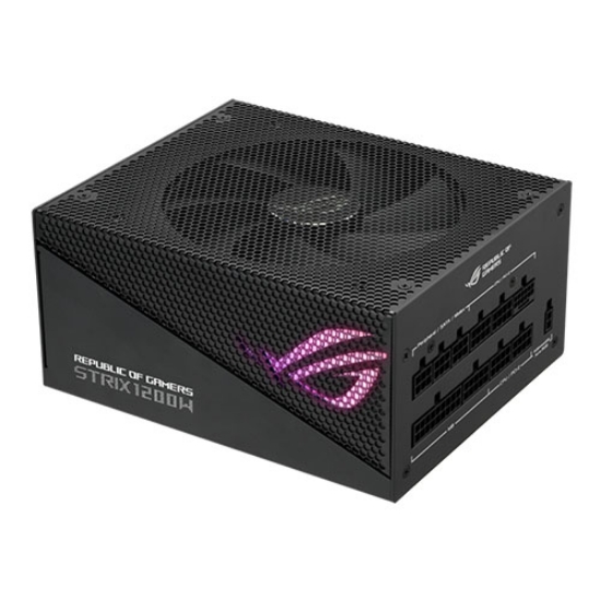 Picture of Asus ROG Strix 1200W Gold Aura Edition PSU, Fully Modular, 80+ Gold, ATX 3.0, PCIe 5.0, RGB Lighting, Lambda A+