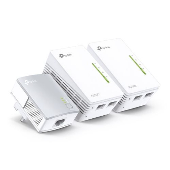 Picture of TP-LINK (TL-WPA4220T KIT) 300Mbps AV600 Wireless N Powerline Adapter Triple Kit