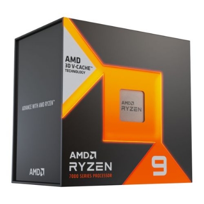 Picture of AMD Ryzen 9 7900X3D CPU, AM5, 4.4GHz (5.6 Turbo), 12-Core, 120W, 140MB Cache, 5nm, 7th Gen, Radeon Graphics, NO HEATSINK/FAN