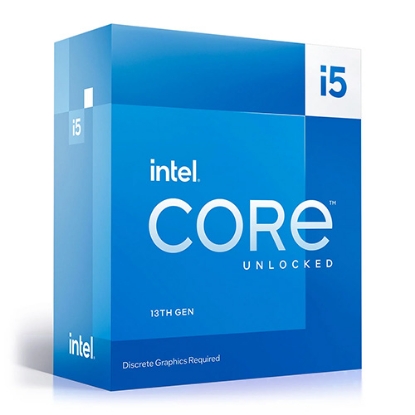 Picture of Intel Core i5-13600KF CPU, 1700, 3.5 GHz (5.3 Turbo), 14-Core, 125W (181W Turbo), 10nm, 24MB Cache, Overclockable, Raptor Lake, No Graphics, NO HEATSINK/FAN