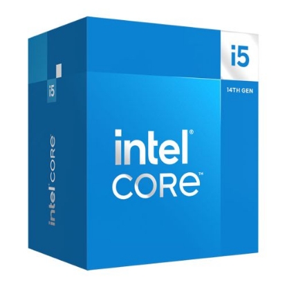Picture of Intel Core i5-14400 CPU, 1700, Up to 4.7GHz, 10-Core, 65W (148W Turbo), 10nm, 20MB Cache, Raptor Lake Refresh