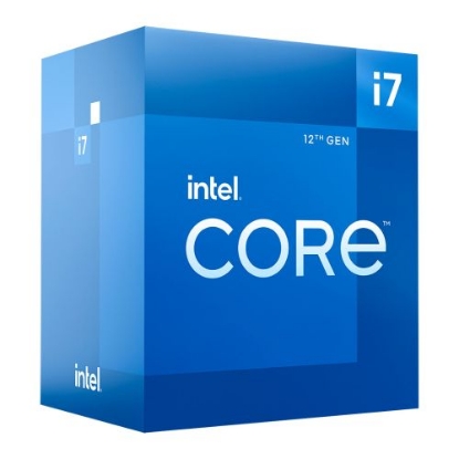 Picture of Intel Core i7-12700 CPU, 1700, 2.1 GHz (4.9 Turbo), 12-Core, 65W, 25MB Cache, Alder Lake