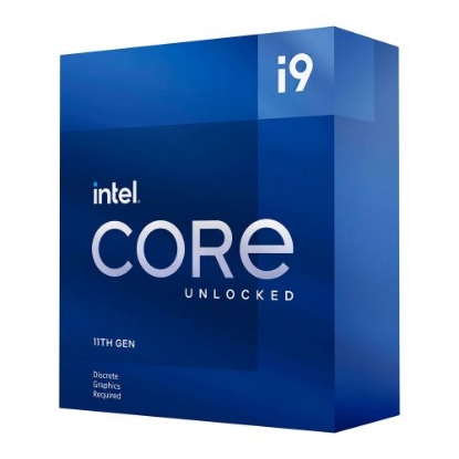 Picture of Intel Core i9-11900KF CPU, 1200, 3.5 GHz (5.3 Turbo), 8-Core, 125W, 14nm, 16MB Cache, Overclockable, Rocket Lake, No Graphics, NO HEATSINK/FAN