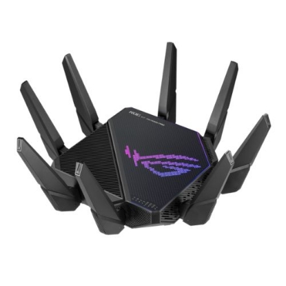 Picture of ASUS (GT-AX11000 PRO) ROG Rapture AX11000 Wireless Tri-Band Wi-Fi 6 Gaming Router, 10G LAN, 2.5G WAN, AiMesh, RangeBoost Plus, RGB