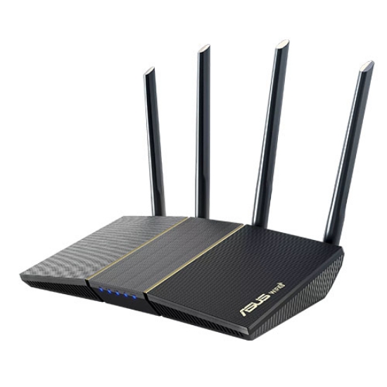 Picture of Asus (RT-AX57) AX3000 Dual Band Wi-Fi 6 Extendable Router, Free Network Security, Built-in VPN, Gaming & Streaming, AiMesh