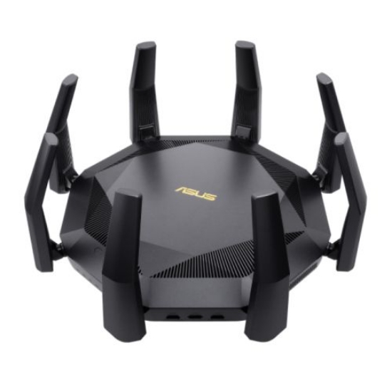 Picture of Asus (RT-AX89X) AX6000 Wireless Dual Band Wi-Fi 6 Router, 12-stream, MU-MIMO & OFDMA, AiMesh, Dual 10G Ports, SFP+, USB, Lifetime Free Internet Security