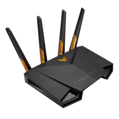 Picture of Asus (TUF-AX4200) TUF Gaming AX4200 Dual Band Wi-Fi 6 Gaming Router, Mobile Game Mode, 3 Steps Port Forwarding, 2.5G LAN, AiMesh, AiProtection Pro