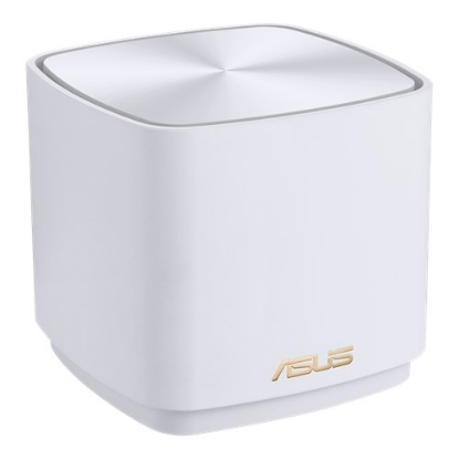 Picture of Asus (ZenWiFi AX Mini (XD4)) AX1800 Wireless Dual Band Mesh Wi-Fi 6 Mini System, Single, AiMesh, AiProtection, White