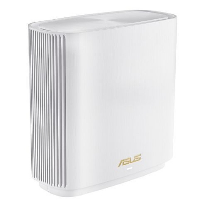 Picture of Asus (ZenWiFi XT9) AX7800 Tri-Band Wi-Fi 6 Mesh System, Single, 160MHz Bandwidth, 2.5G WAN, USB, Parental Controls, White