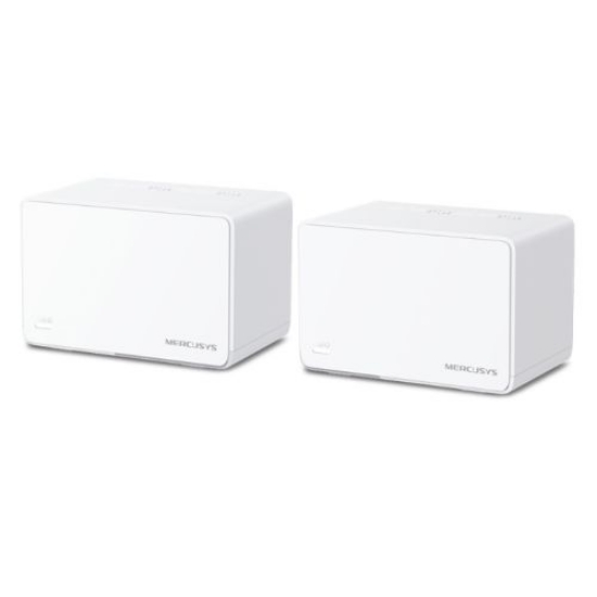 Picture of Mercusys (HALO 80X 2-Pack) AX3000 Dual Band Whole Home Mesh Wi-Fi 6 System, 3 LAN per Unit, OFDMA & MU-MIMO