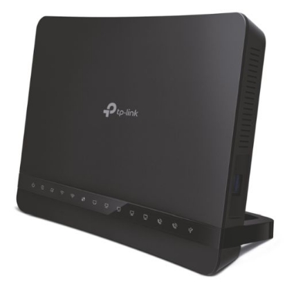 Picture of TP-LINK (Archer VR1210V) AC1200 Wireless Dual Band Gigabit VoIP VDSL2/ADSL2+ Modem Router, MU-MIMO, Telephony, Remote Management