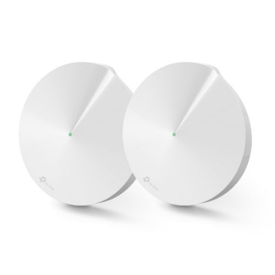 Picture of TP-LINK (DECO M9 PLUS) Smart Home Mesh Wi-Fi System, 2 Pack, Tri Band AC2200, MU-MIMO, Built-in Smart Hub