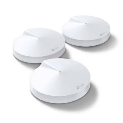 Picture of TP-LINK (DECO M9 PLUS) Smart Home Mesh Wi-Fi System, 3 Pack, Tri Band AC2200, MU-MIMO, Built-in Smart Hub